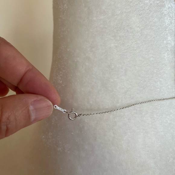 Auth Tiffany&co necklace 18” silver 925 - Picture 5 of 14